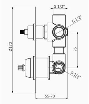 Смеситель GRB Aura 75135750