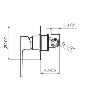 Змішувач GRB Kala 60115601