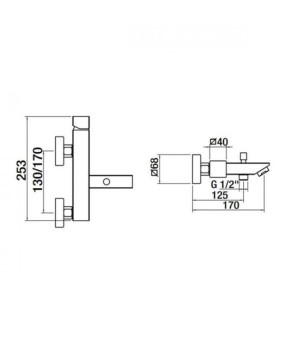 Змішувач GRB Kala 60225600