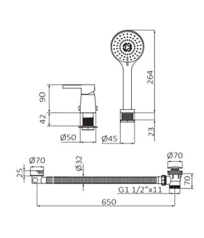 Смеситель GRB Time 46230460