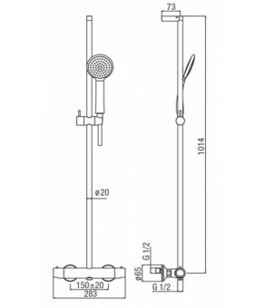 Смеситель Alpi Joy BC 11151 CR