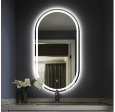 купить недорого Дзеркало Dusel LED DE-M4031 60х120 см з годинником 640312