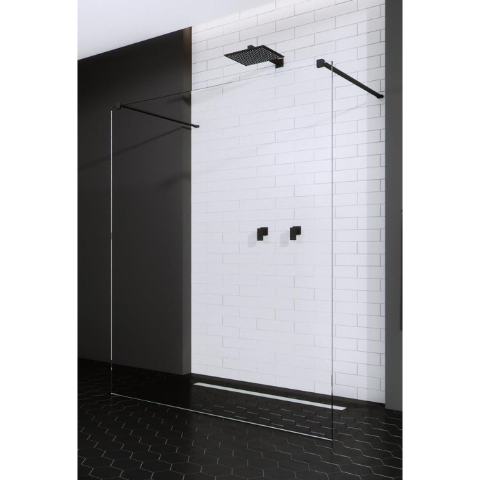 Душова перегородка 10 мм Radaway Modo X Black I 120 388324-54-01
