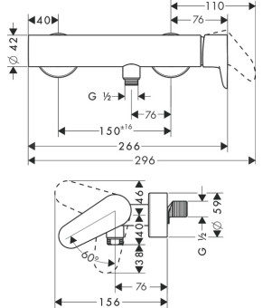 Смеситель Axor Citterio M 34620000