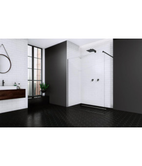 Душевая перегородка 10 мм Radaway Modo X Black II 70 389274-54-01