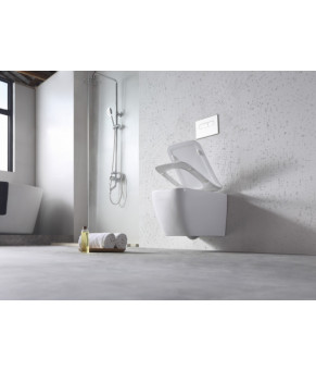 Комплект: инсталляция Geberit 458.103.00.1, панель Geberit Delta 50 хром, унитаз Dusel DWHT10201030R