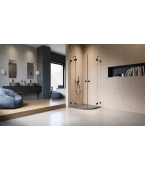Часть кабины Radaway Essenza Pro Black PDD 80 10095080-54-01