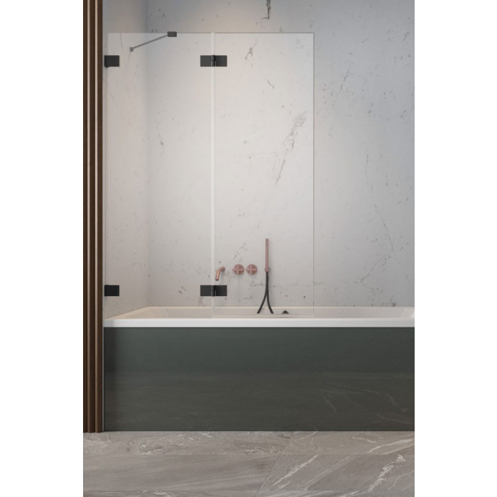 Шторка для ванни Radaway Essenza Pro Black PND II 120 10102120-54-01