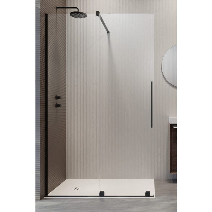 Створення дверей рухоме Radaway Furo Black Walk-in 10106638-54-01