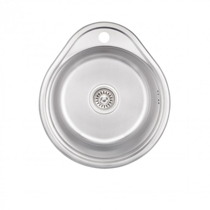 Кухонна мийка Lidz 4843 Decor 0,6 мм (LIDZ484306DEC)