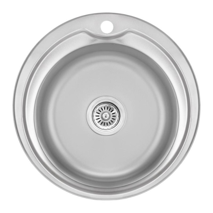 Кухонне миття Lidz 510-D Micro Decor 0,8 мм (LIDZ510DEC)