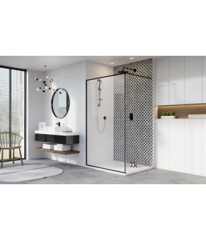 Душевая перегородка Radaway Modo X Black II Frame 50 389254-54-56