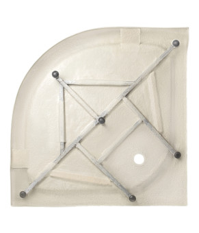 Душевой бокс Lidz Tani SB90x90.SAT.LOW.FR Frost 90x90см (LTSB9090SATLOWFR)