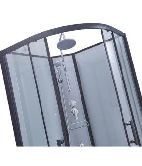 Душевой бокс Lidz Majatek SB90x90.BLA.LOW.TR