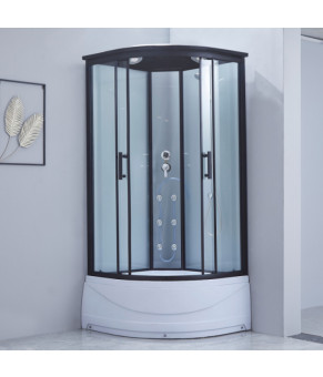 Гидромассажный бокс Lidz Majatek SBM90x90.BLA.HIGH.TR