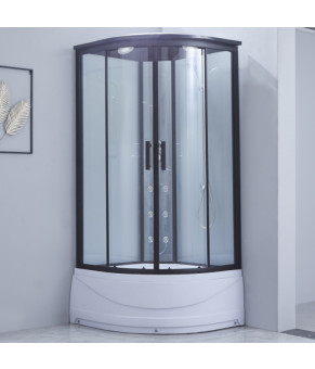 Гидромассажный бокс Lidz Majatek SBM100x100.BLA.HIGH.TR