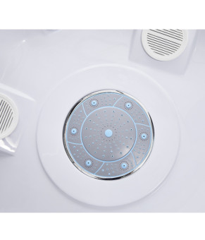 Гидромассажный бокс Lidz Tani SBM100x100.SAT.HIGH.FR Frost