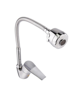 Смеситель для кухни с рефлекторным изливом Lidz (CRM)-20 38 007 04