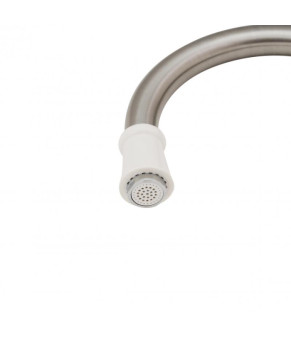 Проточный кран-водонагреватель Lidz Warm 059 White / Nickel (LDWAR059WNK35878)