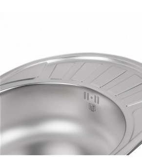 Кухонная мойка Lidz 5745 Satin 0,6 мм (LIDZ574506SAT)
