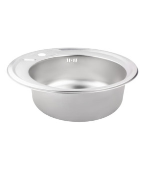 Кухонная мойка Lidz 490-A Micro Decor 0,6 мм (LIDZ490AMDEC06)