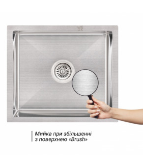 Кухонная мойка Lidz H5245 Brush 3.0/1.0 мм (LIDZH5245BRU3010)