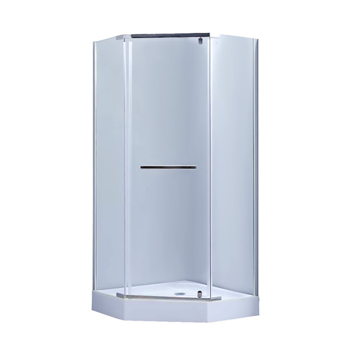Душевая кабина Lidz Dozorca SC90x90.CRM.LOW.TR, стекло прозрачное 6 мм (SD00039823)