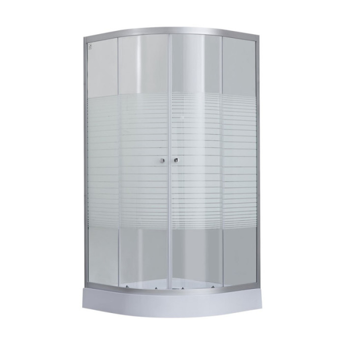 Душевая кабина Lidz Wieza SC80x80.SAT.LOW.L Linie
