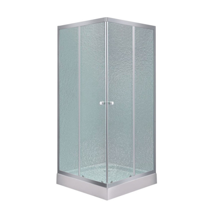 Душевая кабина Lidz Wawel SC80x80.SAT.LOW.FR Frost