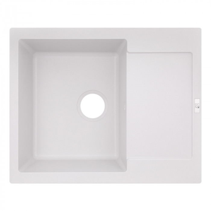 Кухонна мийка Lidz 625x500/200 WHI-01 (LIDZWHI01625500200)
