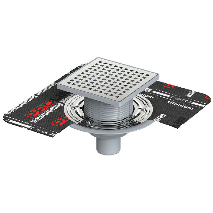 Двухкорпусный трап 15х15 см Maxiflow 5021.MA100.15K