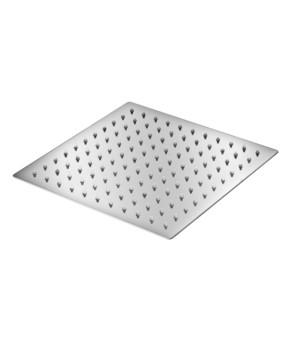 Лейка для верхнего душа Lidz Niagara 250x250 мм квадратная (LDNIA225NKS32452)