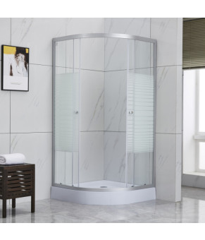 Душевая кабина Lidz Wieza SC90x90.SAT.LOW.L Linie