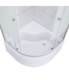 Душевая кабина Lidz Wieza SC80x80.SAT.HIGH.L Linie