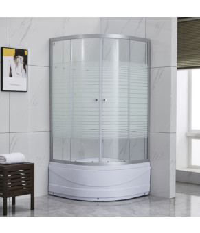 Душевая кабина Lidz Wieza SC80x80.SAT.HIGH.L Linie