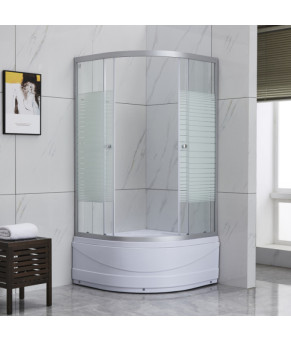 Душевая кабина Lidz Wieza SC80x80.SAT.HIGH.L Linie