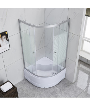 Душевая кабина Lidz Wieza SC80x80.SAT.HIGH.L Linie