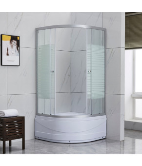 Душевая кабина Lidz Wieza SC90x90.SAT.HIGH.L Linie