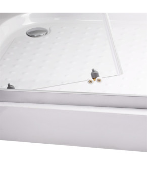 Душевая кабина Lidz Wiezak SC90x90.SAT.LOW.L Linie