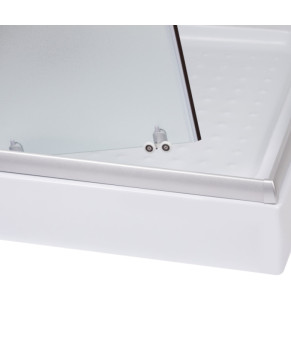 Душевая кабина Lidz Wawel SC80x80.SAT.LOW.FR Frost