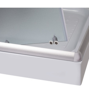 Душевая кабина Lidz Wawel SC100x80.SAT.LOW.FR Frost