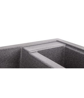 Кухонная мойка Lidz 615x500/200 BLA-03 (LIDZBLA03615500200)