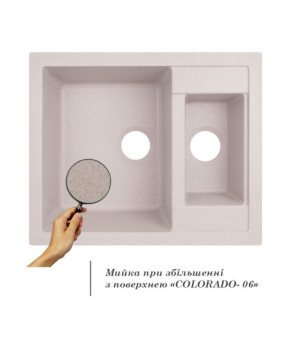 Кухонная мойка Lidz 615x500/200 COL-06 (LIDZCOL06615500200)