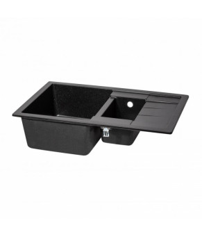 Кухонная мойка Lidz 780x495/200 BLA-03 (LIDZBLA03780495200)