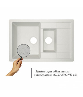 Кухонная мойка Lidz 780x495/200 STO-10 (LIDZSTO10780495200)