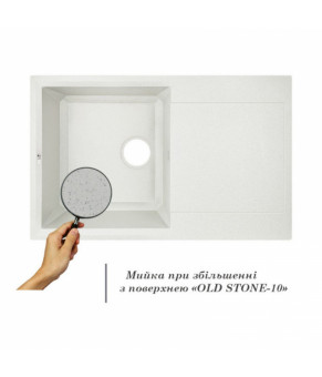Кухонная мойка Lidz 790x495/230 STO-10 (LIDZМSTO10790495230)