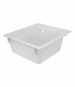 Кухонная мойка Lidz 460х515/200 WHI-01 (LIDZWHI01460515200)