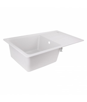 Кухонная мойка Lidz 780x435/200 WHI-01 (LIDZWHI01780435200)