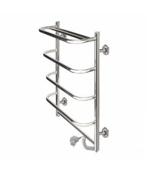Полотенцесушитель электрический Lidz Standard shelf (CRM) P5 500x700 RE с полкой