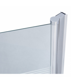 Штора на ванну Lidz Brama SS80x150R.CRM.L Linie